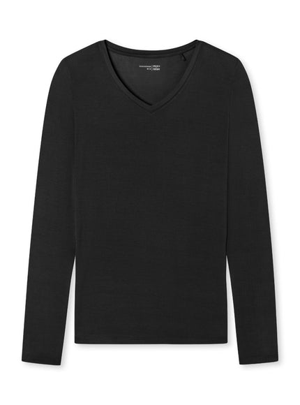 Schiesser Dames Mix&Relax Shirt lange mouw 175477