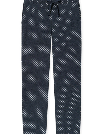 Schiesser Dames Pyjama Broek Mix en Relax 179271 835 dunkelblau-gem. – voorkant