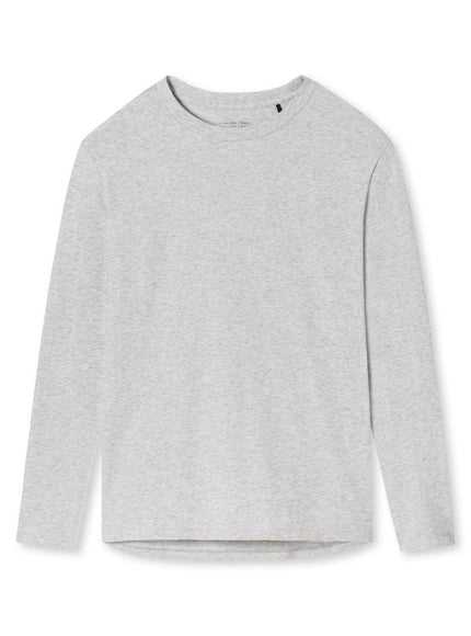 Schiesser Dames pyjama shirt Mix en Relax 179273 – grau-mel.