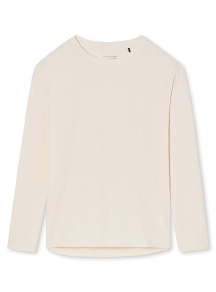 Schiesser Dames pyjama shirt Mix en Relax 179273 – creme