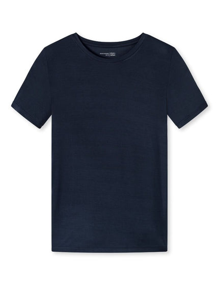Schiesser Dames T-Shirt mix en relax 175475 – blau