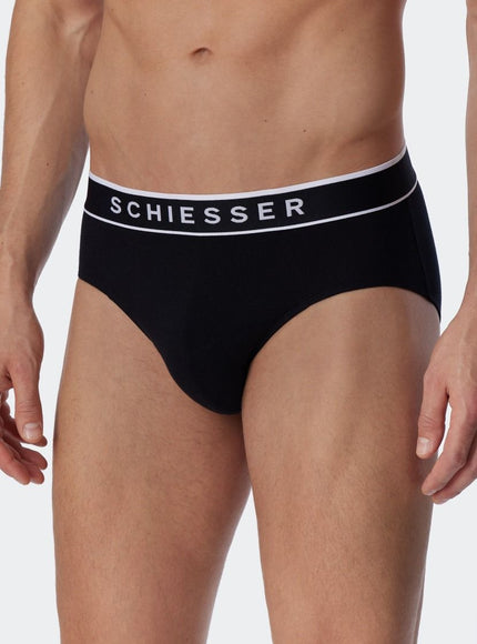 Schiesser Heren 95-5 Rio-Slip 5 pack 183212 000 schwarz