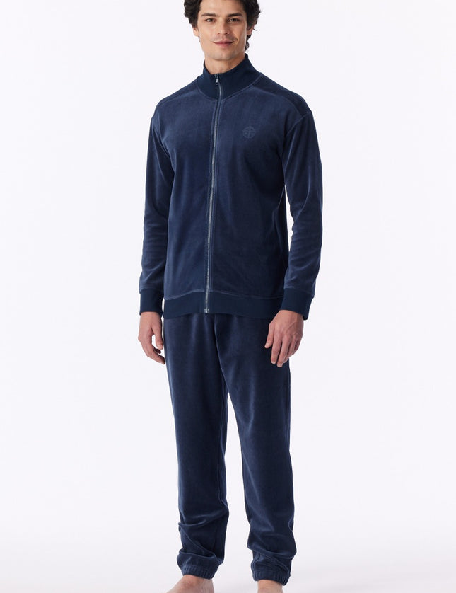 Schiesser Heren Huispak 183941 861 deep sea blue