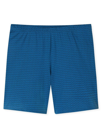 Schiesser heren Shortama 181153 813 aquarium – voorkant