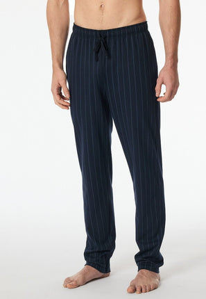 Schiesser Lange broek Mix-Relax 182185 804 Nachtblau