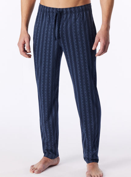 Schiesser Lange broek Mix-Relax 182185 861 deep sea blue