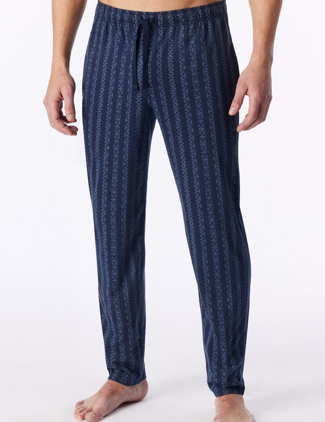 Schiesser Lange broek Mix-Relax 182185 861 deep sea blue