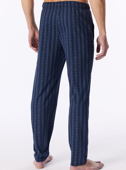 Schiesser Lange broek Mix-Relax 182185 861 deep sea blue
