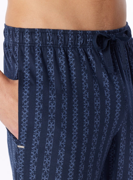 Schiesser Lange broek Mix-Relax 182185 861 deep sea blue