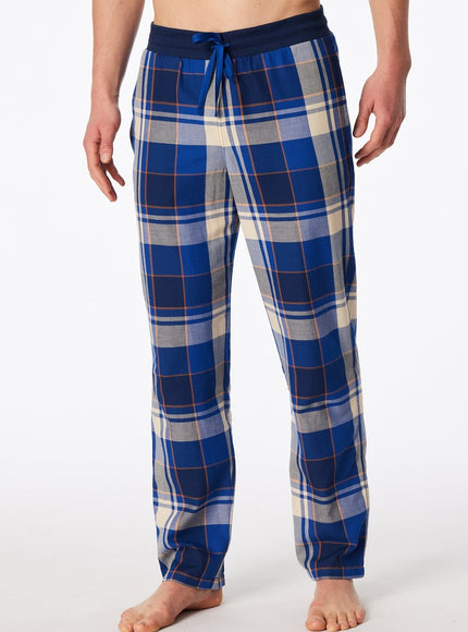 Schiesser Lange geweven broek  Mix en Relax 183106 819 royal