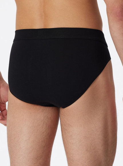 Schiesser Long Life Cotton Rio Slip 145134 – Zwart, op model