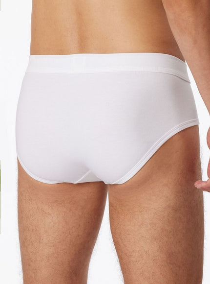 Schiesser Long Life Cotton Sportslip 172470 – weiss, achterkant