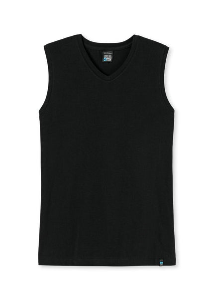 Schiesser Long Life Cotton Tank Top 145139 – Zwart