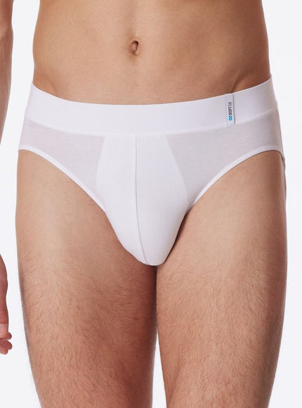 Schiesser Long Life Soft Rio Slip 155631 – wit, op model