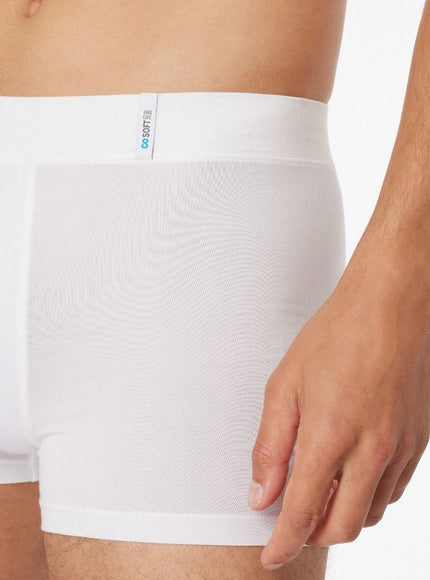 Schiesser Long Life Soft Short 155632 – wit, detail