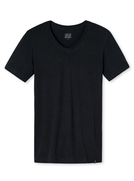 Schiesser Long Life Soft T-shirt V-hals 155630 – Admiral