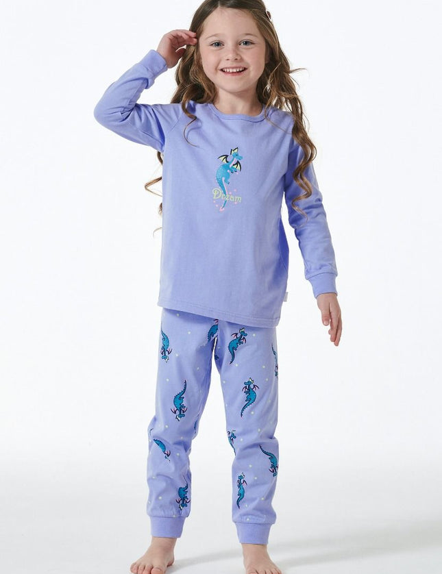 Schiesser Meisjes pyjama 181827 814 flieder