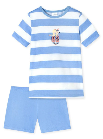 Schiesser Meisjes Shortama 181261 100 weiss