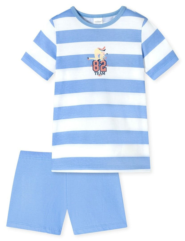 Schiesser Meisjes Shortama 181261 100 weiss