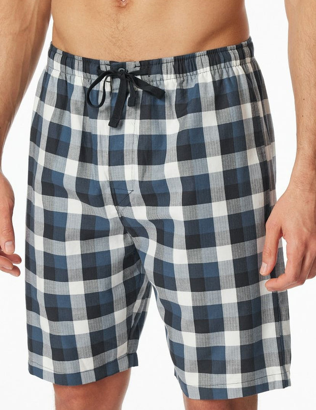 Schiesser Mix en Relax Bermuda ruit 182191 – multicolor 2, op model