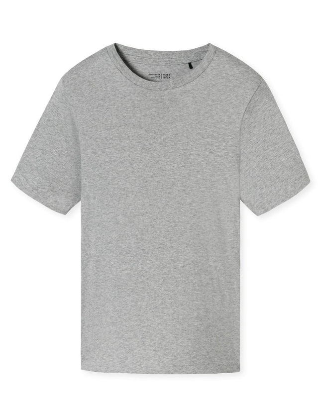 Schiesser Mix en Relax T-Shirt 182179 202 grau-mel. – voorkant