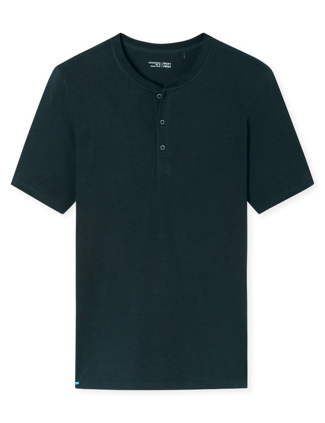 Schiesser Mix en Relax T-Shirt 182516 804 Nachtblau