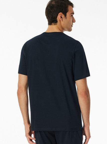 Schiesser Mix en Relax T-Shirt 182516 804 Nachtblau