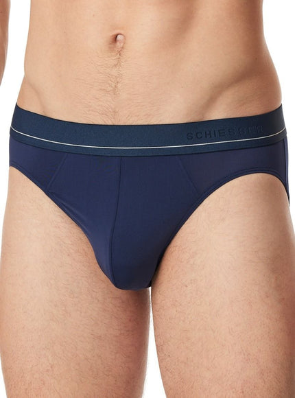 Schiesser Rio-Slip Pure Micro 182177 – Admiral, op model