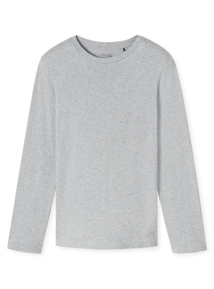 Schiesser Shirt lange mouwen Mix+ Relax 182180 – grau-mel.