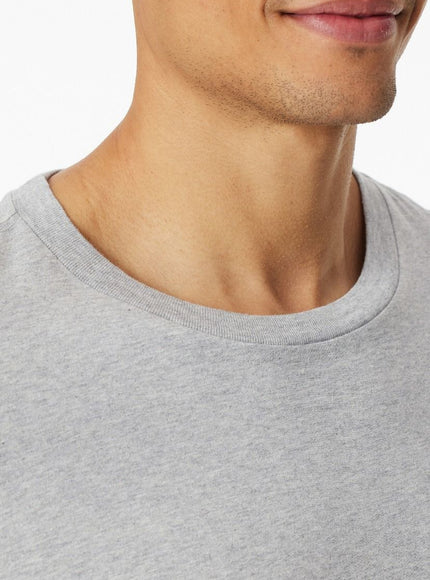 Schiesser Shirt lange mouwen Mix+ Relax 182180 – grau-mel., detail