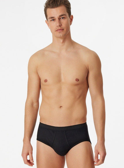 Schiesser sportslip met sluiting 2 pack 005136