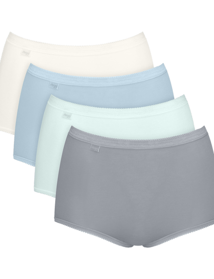 Sloggi Basic Maxi color 4 pack 10103326  M031 SEA BLUE LIGHT COMBINATION