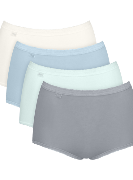 Sloggi Basic Maxi color 4 pack 10103326  M031 SEA BLUE LIGHT COMBINATION