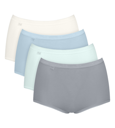 Sloggi Basic Maxi color 4 pack 10103326  M031 SEA BLUE LIGHT COMBINATION