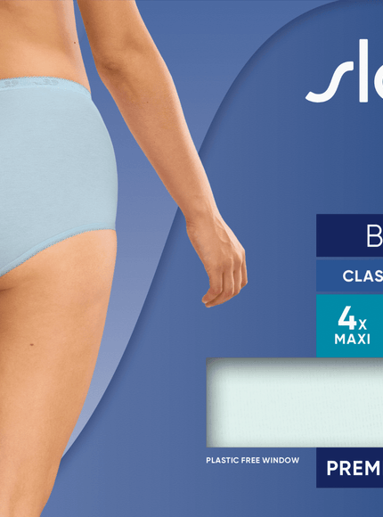 Sloggi Basic Maxi color 4 pack 10103326  M031 SEA BLUE LIGHT COMBINATION