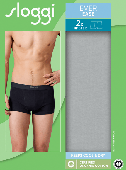 Sloggi men EVER Ease Hipster 2 Pack 10222379