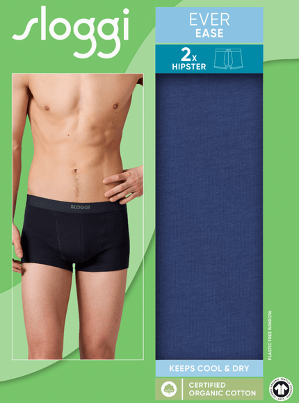 Sloggi men EVER Ease Hipster 2 Pack 10222379