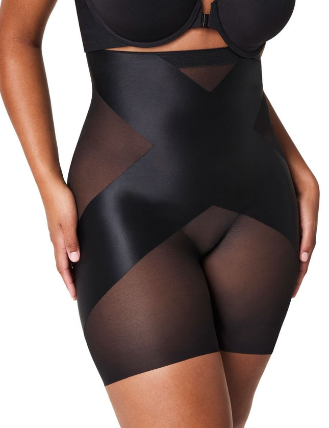 Spanx Satin-X - High-Waisted Mid-Thigh Short 10494R