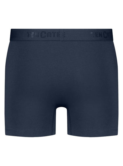 Ten Cate Basic Men Organic Cotton shorts 2 pack 32323 – Navy, achterkant