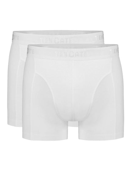 Ten Cate Basic Men Organic Cotton shorts 2 pack 32323 – white