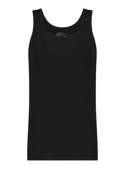 Basic Men Organic Cotton singlet 2 pack 32324
