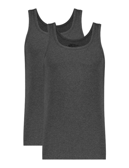Basic Men Organic Cotton singlet 2 pack 32324