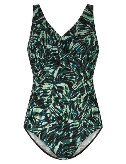 Ten Cate Badpak soft cup wrapped 60648 6191 sea swirl green – voorkant