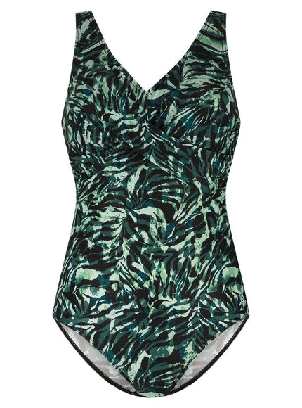 Ten Cate Badpak soft cup wrapped 60648 6191 sea swirl green – voorkant