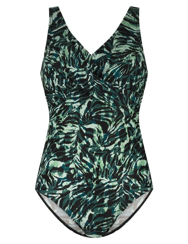 Ten Cate Badpak soft cup wrapped 60648 6191 sea swirl green – voorkant