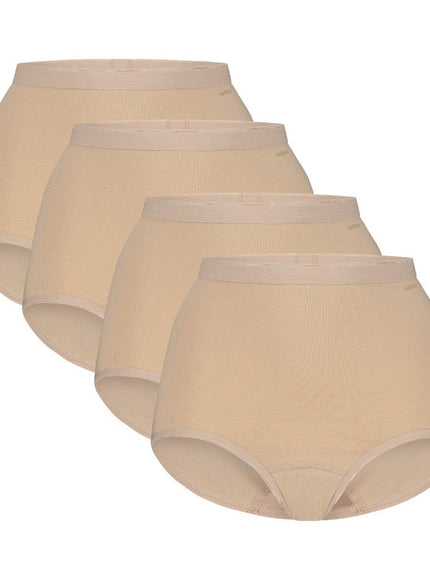 Ten Cate Basics women high waist 4 pack 32420 – beige