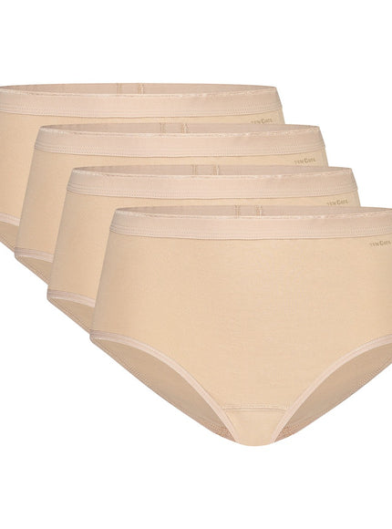 Ten Cate Basics women midi 4 pack 32418 – beige