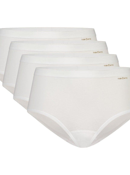 Ten Cate Basics women midi 4 pack 32418 – white