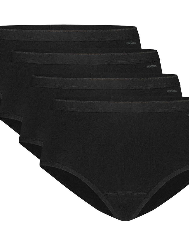Ten Cate Basics women midi 4 pack 32418 – black