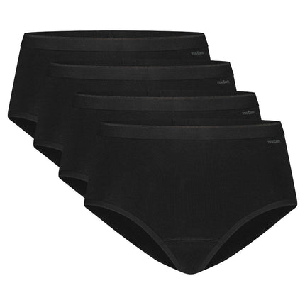 Ten Cate Basics women midi 4 pack 32418 – black